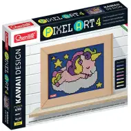 Quercetti: Pixel Art 4 Kawaii Jednorożec mozaika