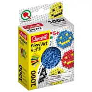 Quercetti: Pixel Art niebieskie piksele 4mm (1000 sztuk)
