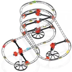 Quercetti: Tor kulkowy Roller Coaster zestaw podstawowy 94 szt. zdjęcie 2