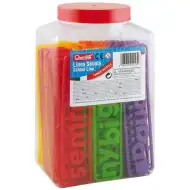 Quercetti: Zestaw 288 magnetycznych małych liter