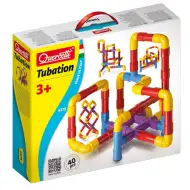 Quercetti: Zestaw do budowania rur Tubation, 40 elementów