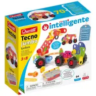 Quercetti: Zestaw konstrukcyjny Tecno Jumbo maszyny robocze 84 elementów