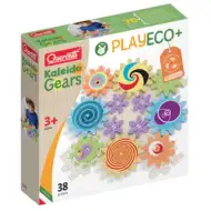 Quercetti: Zestaw zębatek Play Eco Kaleido 38 sztuk