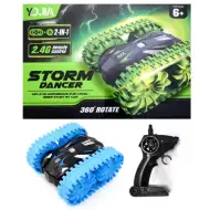 RC Storm Dancer 360: 2 w 1 amfibia zdalnie sterowany pojazd z gąsienicami 2.4GHz w kilku wariantach