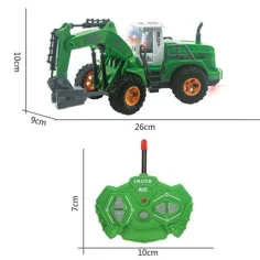 RC Truck zielona zdalnie sterowana maszyna 1/30 27MHz zdjęcie 2