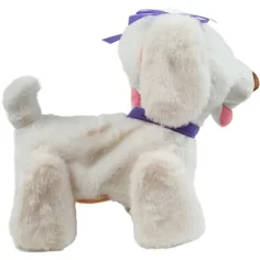 RC Uroczy Zwierzak: Zdalnie sterowany interaktywny pluszowy pies labrador z akcesoriami 2,4 GHz 40 cm zdjęcie 4