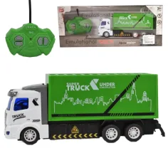 RC Zdalnie sterowana śmieciarka z oświetleniem 1/48 27MHz 20cm