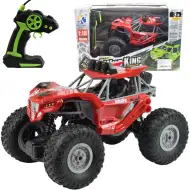 RC Zdalnie sterowany WildKing Rock Crawler samochód wspinaczkowy w skali 1/18, 20 cm, dostępny w różnych wariantach, 1 sztuka.