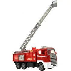 RC Zdalnie sterowany podnośnik koszowy strażacki z efektami świetlnymi, skala 1:24, 27MHz, 30cm zdjęcie 3