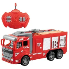 RC Zdalnie sterowany wóz strażacki z światłami 1/36 zdjęcie 2