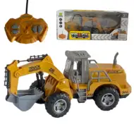 RC koparka zdalnie sterowana z światłami 27MHz 1/48 20cm