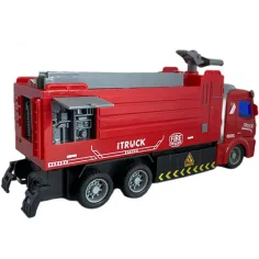 RC samochód strażacki z efektami świetlnymi w skali 1:48, 19 cm zdjęcie 2