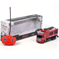 RC strażacki samochód zdalnie sterowany ze światłami 22 cm