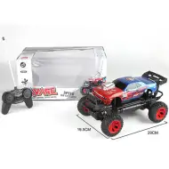 RC terenowy samochód typu muscle car Charger ze światłem, zdalnie sterowany, 27 MHz, skala 1:14