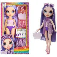 Rainbow High: Violet – plażowa lalka modowa do przebierania, moda nad wodą