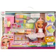 Rainbow High: Zestaw do zabawy w cukiernię z lalką Kandy Hart