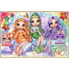 Rainbow High najlepsze przyjaciółki 2x200 elementów puzzle - Trefl zdjęcie 2