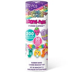 Rainbow Loom: Loomi-Pals – zestaw do tworzenia gumowych bransoletek z niespodziankowym walcem