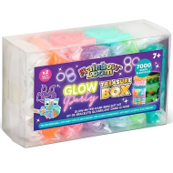 Rainbow Loom: Zestaw do tworzenia bransoletek z gumek świecących w ciemności