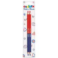 Red &amp; Blue niebiesko-czerwony zestaw markerów do tablic suchościeralnych 2 szt. - Carioca
