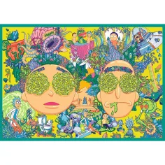 Rick i Morty Szalone Przygody 4x250-elementowe puzzle - Trefl zdjęcie 2