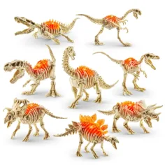 Robo Alive mini jajko-niespodzianka z fosyliami dinozaura, różne warianty, 1 szt. zdjęcie 3