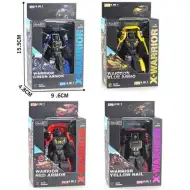 Robot przekształcający się w samochód, figura 8 cm w różnych wariantach.