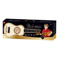 Rockowa muzyka czterostrunowa gitara.