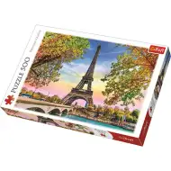 Romantyczny Paryż 500-elementowe puzzle - Trefl