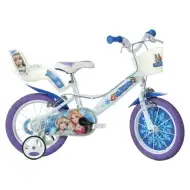 Rower Dino Bikes w rozmiarze 12 z motywem Królowej Śniegu