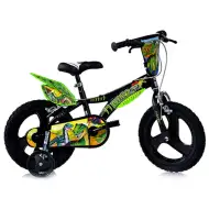 Rower dziecięcy z dinozaurem T-Rex w rozmiarze 14" - rower Dino Bikes