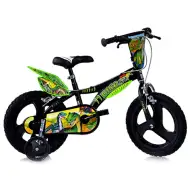 Rower dziecięcy z dinozaurem T-Rex w rozmiarze 16 - rower Dino Bikes