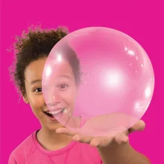 Różowa piłka bąbelkowa Tiny Wubble 30 cm zdjęcie 2