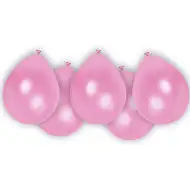 Różowe lateksowe balony, zestaw 8 sztuk