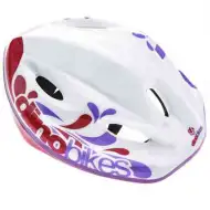 Różowo-biały kask
