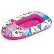 Różowy jednorożec wzór dmuchany ponton 112cm - Mondo Toys