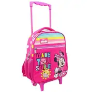 Różowy plecak na kółkach dla przedszkolaka Minnie Mouse 27x10x31cm