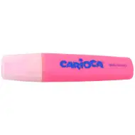 Różowy zakreślacz z końcówką 5 mm 1 szt. - Carioca