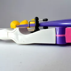 Różowy zestaw łuków z przyssawkowymi strzałami 54 cm zdjęcie 2