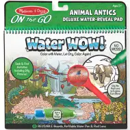 Rysowanie wodą: Zwierzęce wygłupy kreatywna zabawa - Melissa &amp; Doug