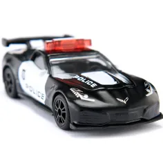 SIKU Chevrolet Corvette ZR1 Policyjny resorak 1/64 zdjęcie 2