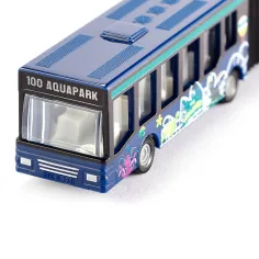 SIKU Niebieski miejski autobus przegubowy 1/55 zdjęcie 2