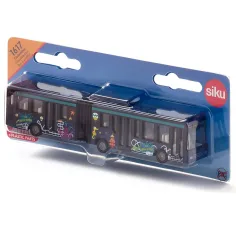 SIKU Niebieski miejski autobus przegubowy 1/55 zdjęcie 4
