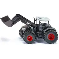 SIKU traktor Fendt 942 Vario z osprzętem rolniczym i łyżką załadunkową w skali 1:50