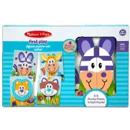 Safari wielkie drewniane puzzle - Melissa &amp; Doug