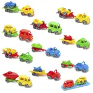 Samochody Kid Cars z przyczepą - Wader