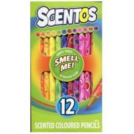 Scentos pachnące kredki, zestaw 12 szt.