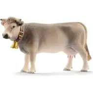 Schleich: Brązowa krowa figura (13874)