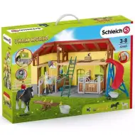 Schleich Farm World – Zestaw do zabawy Stajnia dla koni (42485)
