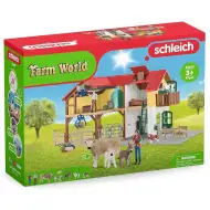 Schleich: Farm World - Wiejski dom ze stajnią i zwierzętami (42407)
